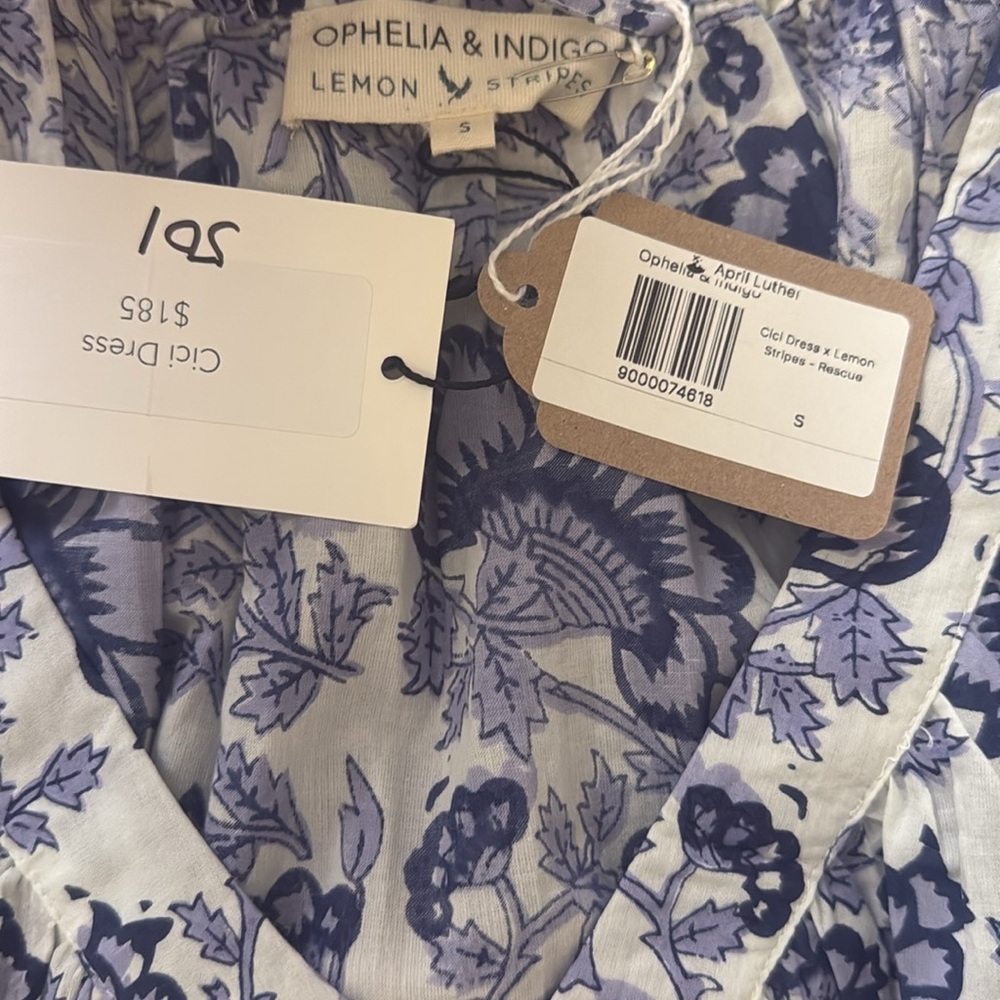 Ophelia & indigo cici dress x lemon stripes - Picture 11 of 13
